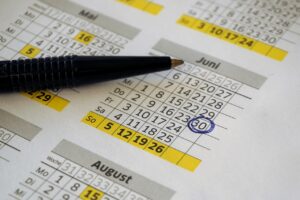 バレエイベントのカレンダーはどこで確認できる？